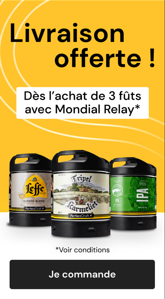 Fût perfectdraft Belgique : Fût 6L bière belge - Brewnation Blog
