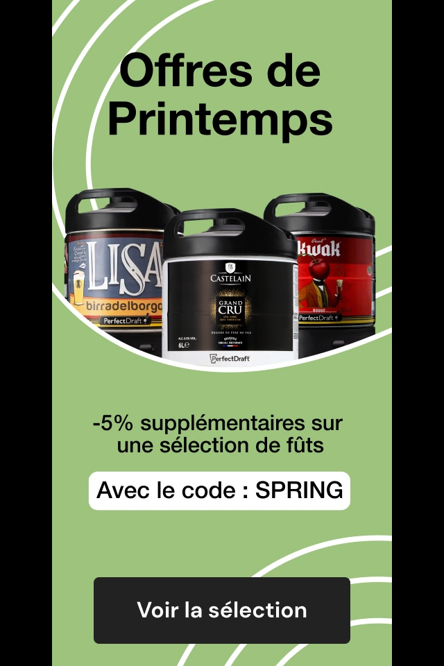 Offres de printemps PerfectDraft