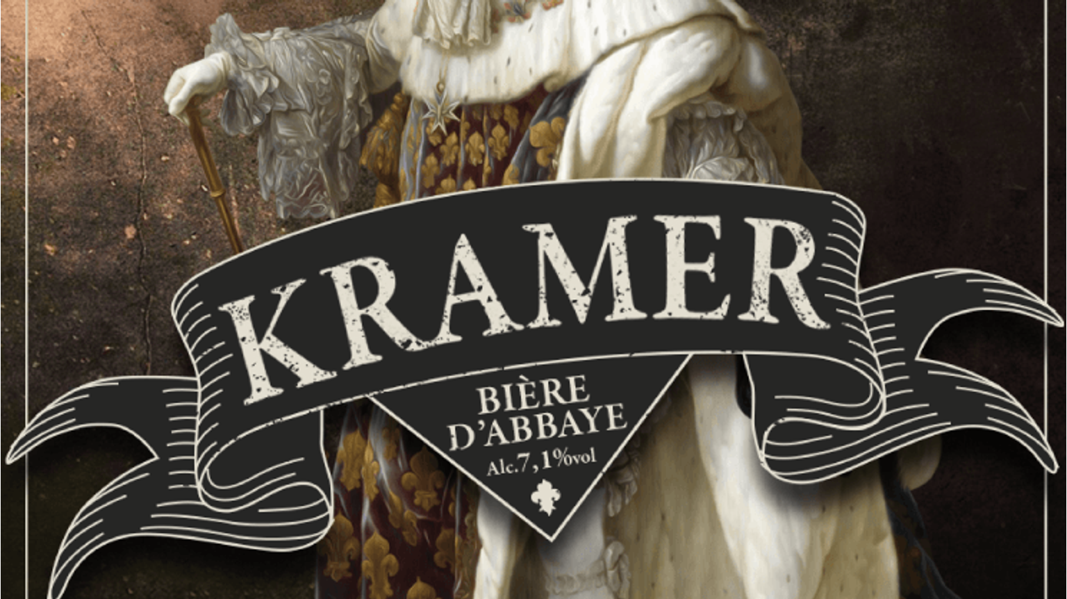 thumbnail for blog article named: Kemar sort la bière Kramer, brassée avec de la fleur de lys.