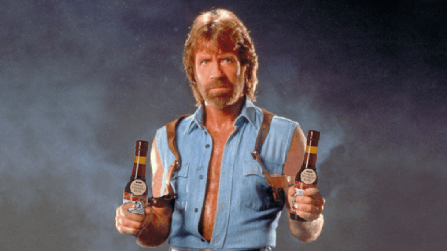 thumbnail for blog article named: Les français veulent boire une bière avec Macron. Nous c'est plutôt Chuck Norris, et vous ?