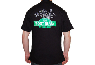 Accessoires de bar - T-shirt Verte du Mont Blanc Homme - L
