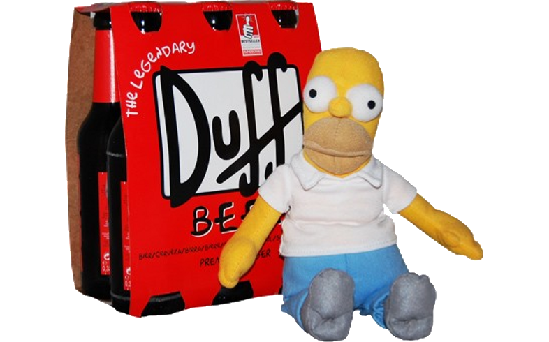 Tirelire Céramique Collector Homer Simpson - Avenue Of The Stars 1998 - Duff Beer