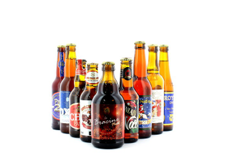 Pack de cervezas artesanales - Assortiment Bières de Noël 4