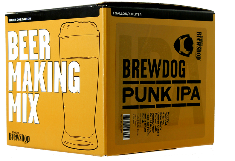 Recharge Brooklyn brew kit Brewdog Punk IPA