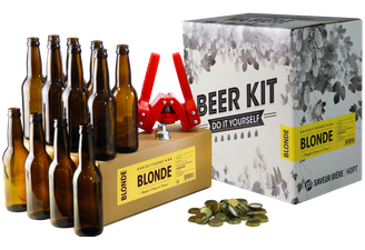 Beer Kit completo, produco una Pale Ale bionda! + kit di imbottigliamento e  una ricarica