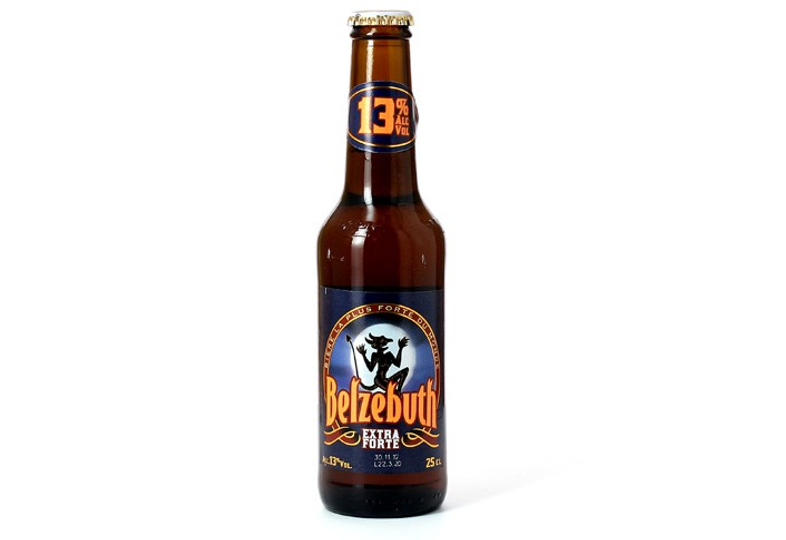 Bière BELZEBUTH Bière très forte, brasserie Grain (France)