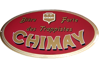 Accessories - Enamelled plate Chimay Rouge