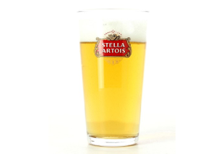 Beer glasses - Glass Stella Artois flat-bottomed