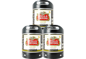 Fûts de bière - Pack 3 fûts 6L Stella Artois