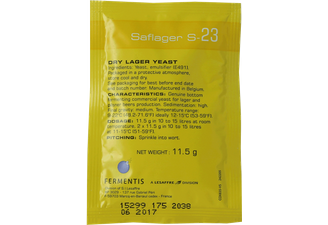 Yeast - Fermentis Saflager S-23 Yeast 11g