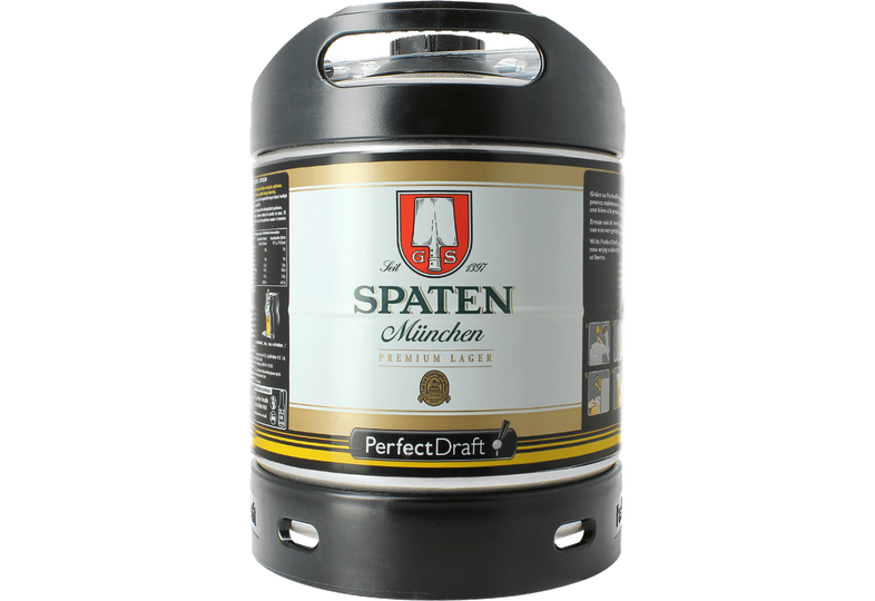 Fût de bière 6L Perfectdraft Spaten, Bière allemande en pression