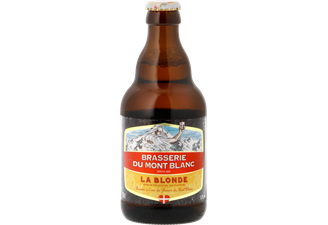 Bottled beer - Mont Blanc - Blond 33cl