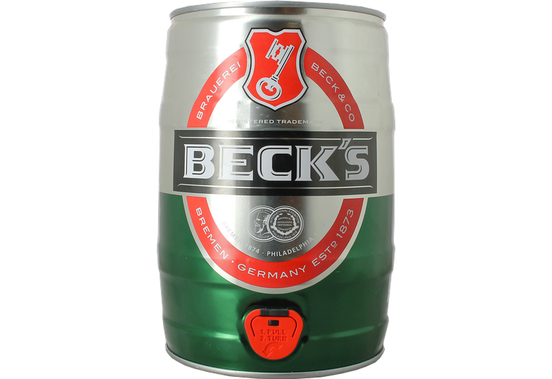Beck's Pilsner 5L Standard Keg