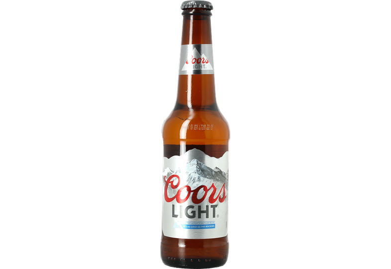 Coors Light 33cl Bière Lager Américaine Allégée