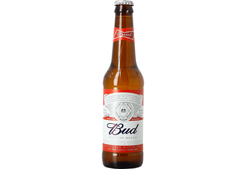 Budweiser Buy Bud, the world's No.1 topselling beer!