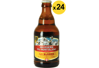 Bouteilles - Big Pack Blonde du Mont Blanc - 24 bières