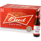 Bottled beer - Big Pack Bud - 24 bières