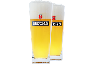 Biergläser - Pack 2x 50cl Beck´s Gläser
