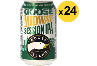 Bouteilles - Big Pack Goose Island Midway Session IPA - 24 canettes