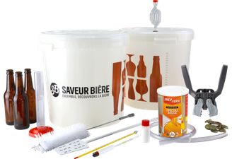 Beer Kit - Kit de brassage Débutant Deluxe Bière Ambrée pour kit à bière