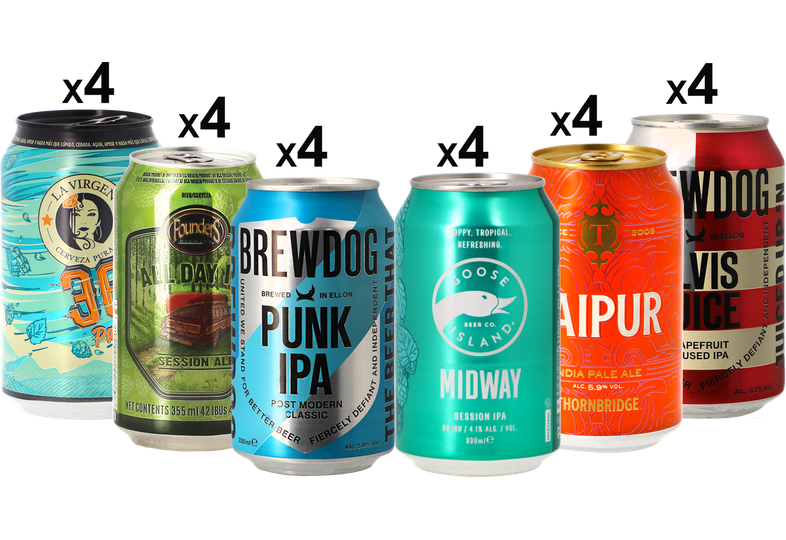 Mega Pack IPA & Pale Ale 24 the best beer online