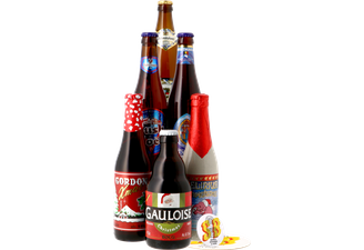 Pack de cervezas artesanales - Caja regalo Cervezas de Navidad