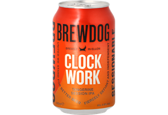 Big packs - Brewdog Clockwork Tangerine 33cl (12 stuks)
