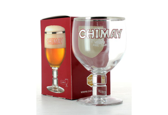 Gift box with beer and glass - Coffret 1 verre Chimay 33 cl