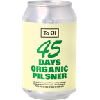 Bottled beer - To Øl - 45 Days Organic Pilsner