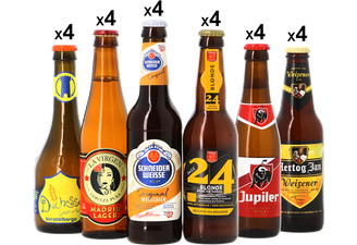 Bierpakketten - MegaPack Europa (24 stuks)