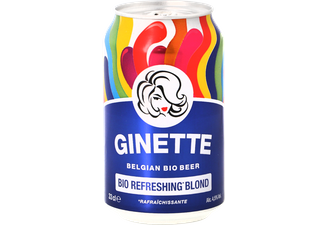 Big packs - Ginette Refreshing Blonde 33cl (12 stuks)