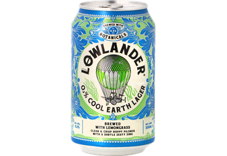 Flaskor - Lowlander - Cool Earth Lager 0.3% - 12 Pack
