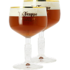 Verres à bière - Pack 2 Verres La Trappe - 25cl