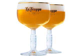 Biergläser - Pack 2x 25cl La Trappe Gläser