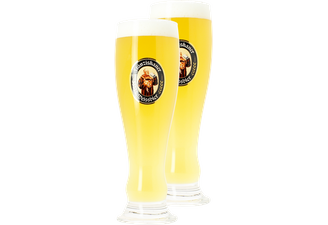 Verres à bière - Pack 2 verres Franziskaner Weissbier - 50 cl