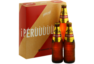 Cofanetti HOPT - Perù World Cup Country Pack - 3 Cusquena Pils