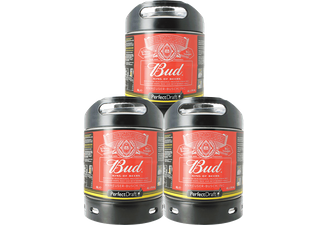 Kegs - Budweiser Bud PerfectDraft 6-liter Keg - 3-Pack