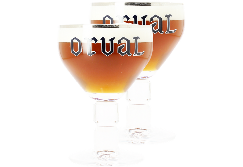 Orval 33cl Chalice Beer Glass