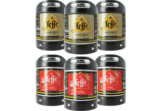 Kegs - Leffe Blonde & Leffe de Noël: 3+3 PerfectDraft 6-litre Kegs