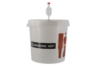 Bryggningsaccesoarer - Seau de fermentation gradué 30L Saveur-Bière sans robinet, non perforé