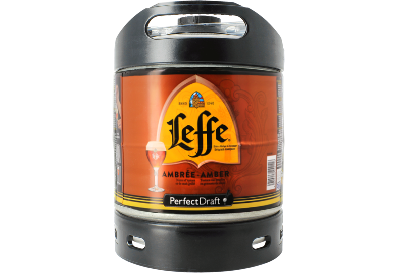 Leffe Ambrée Perfectdraft 6litre keg Buy beer kegs online
