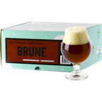 Kit à bière tout grain - Recette Bière Brune - Recharge pour Beer Kit Débutant
