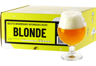 Kit à bière tout grain - Recette Bière Blonde - Recharge pour Beer Kit Intermédiaire