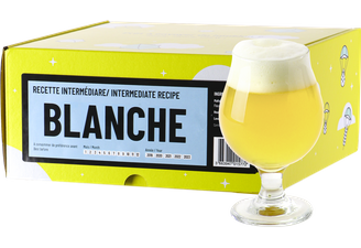 Kit à bière & Recharge beer kit - Recette Bière Blanche - Recharge pour Beer Kit Intermédiaire