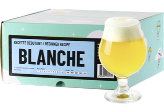 Kit à bière & Recharge beer kit - Recette Bière Blanche - Recharge pour Beer Kit Débutant
