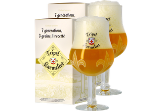 Verres à bière - Pack 2 Coffrets Verre Tripel Karmeliet - 30 cl