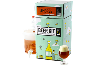 Kit de elaboración de cerveza - Beer Kit de iniciación - Cerveza Amber Ale