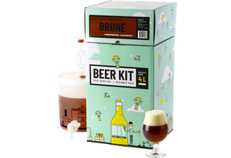 Kit de elaboración de cerveza - Beer Kit de iniciación - Cerveza oscura
