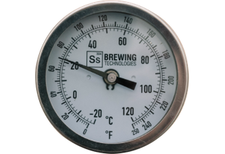 Accessoires du brasseur - Thermometer | Threaded for Brew Kettle w/ Bulkhead - Ss Brewtech