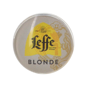 Magnet Médaillon Aimant Leffe Blonde pour pompe à Bière 